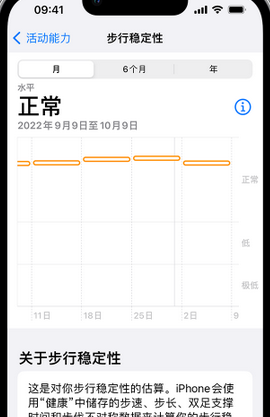 石狮iPhone手机维修如何在iPhone开启'步行稳定性通知'