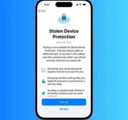 石狮苹果授权维修店分享被盗设备保护功能开启方法 
