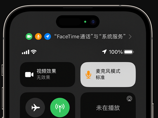 石狮苹果授权维修网点分享iPhone在通话时让你的声音更清晰 