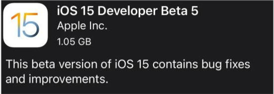 石狮苹果手机维修分享如何升级到iOS15.0 beta5 